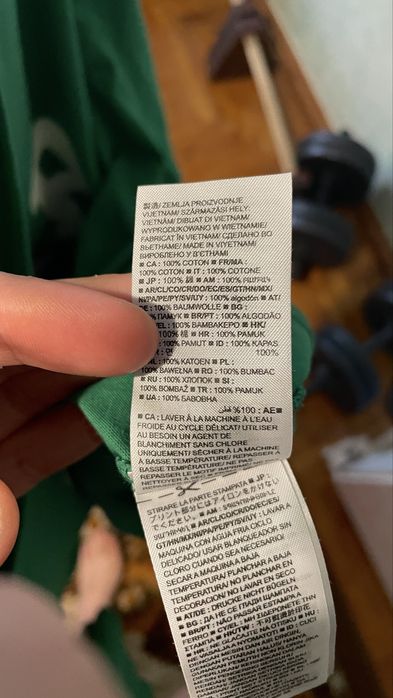 Чоловіча Футболка зелена Gap XL зелена