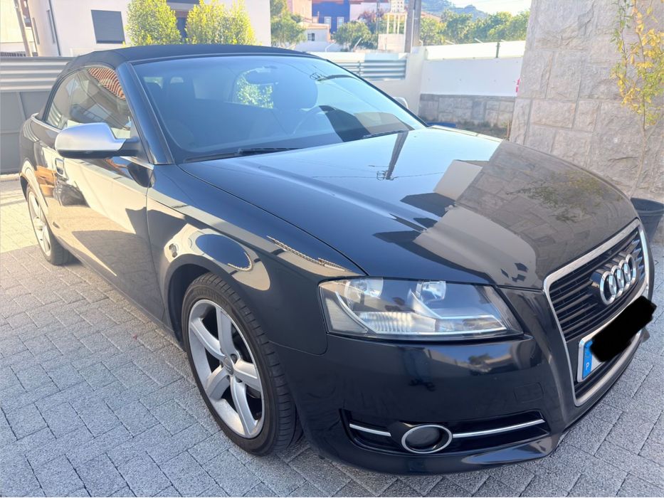 Audi a3 cabrio de garagem