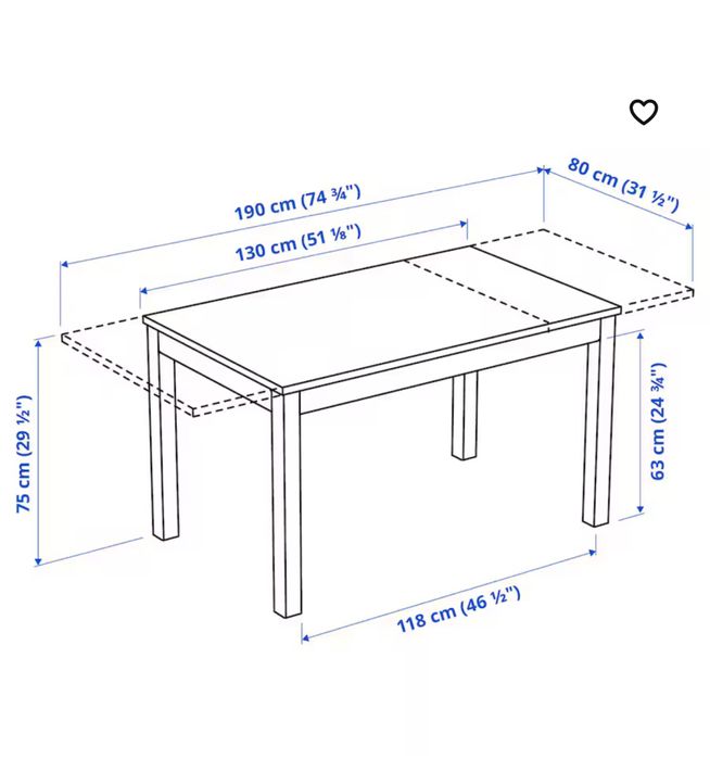 Extendable Dining Table423491909683793925