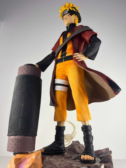 Велика фігурка Наруто на підставці 43см Naruto Uzumaki Shippuden