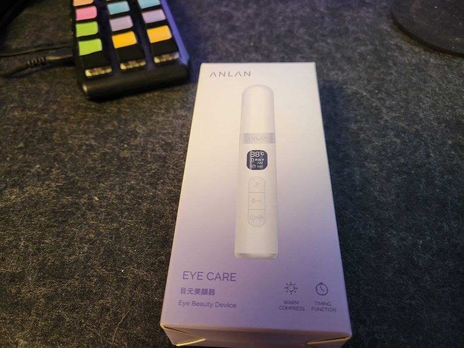 Массажер для глаз ANLAN EMS, подтяжка кожи.