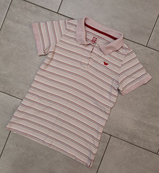 Think Basic bluzka polo r. 158-164 polowka t-shirt