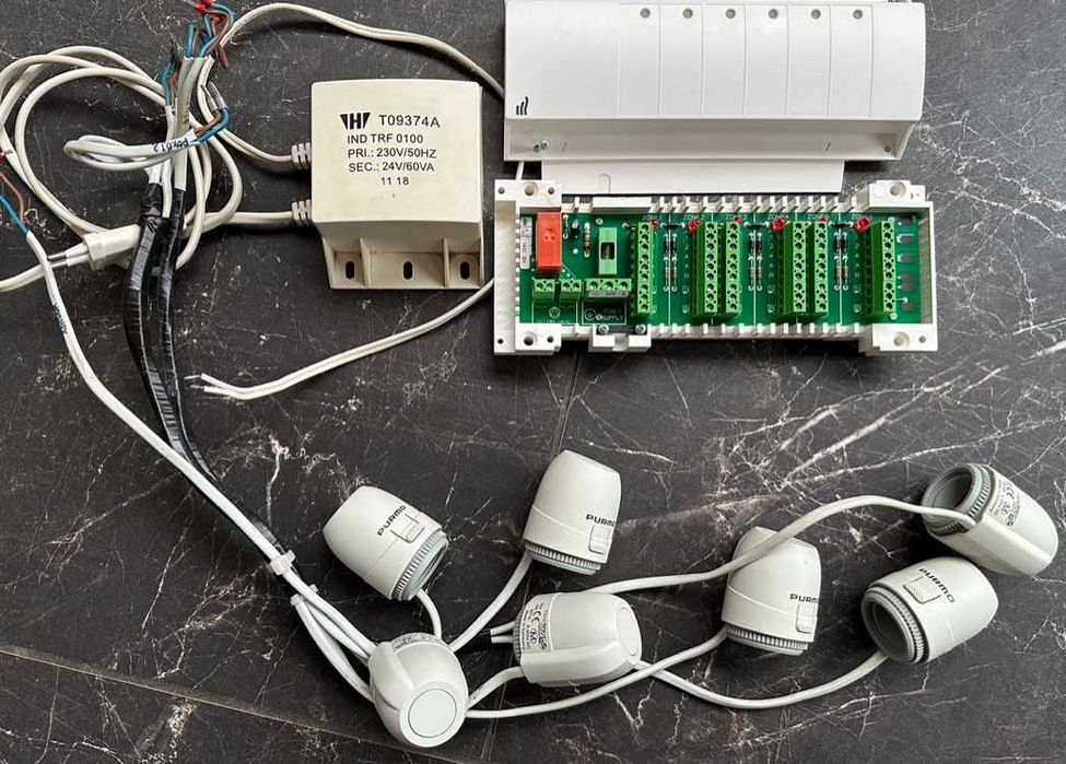 PURMO sterowanie podłogówką, komplet gotowy do użycia TANIO