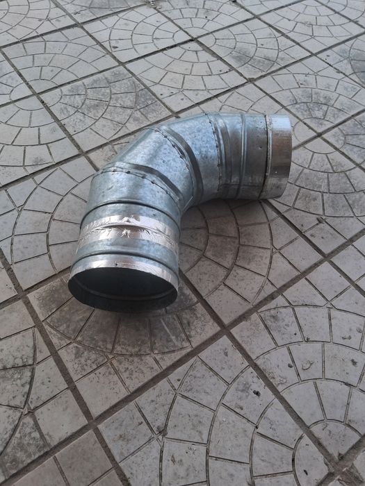 Угол 90° на 200 міліметрів труба