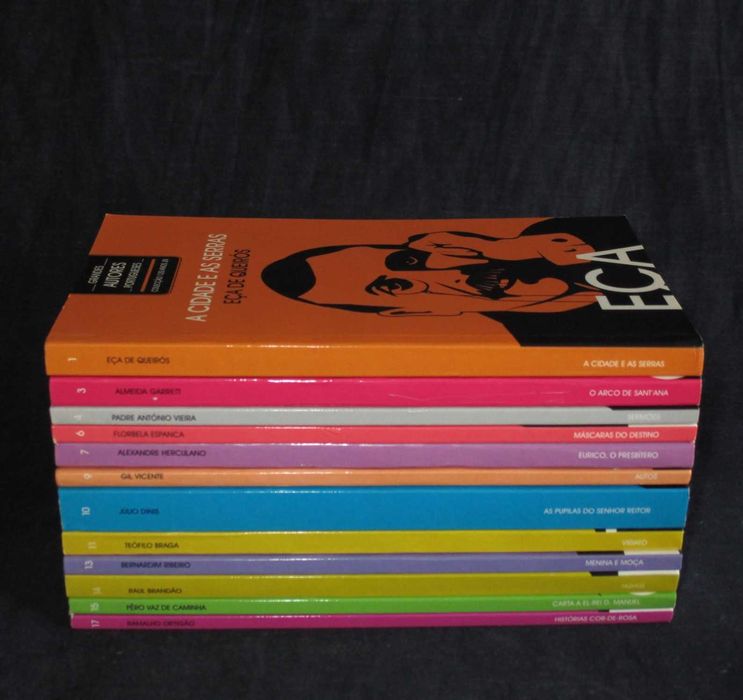 Livros Colecção Grandes Autores Portugueses Colecção 120 Anos JN