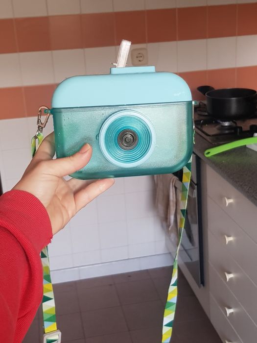 Garrafa Máquina fotográfica