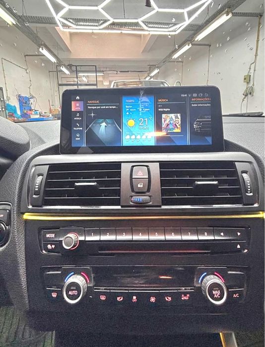 Tela Android 14 com GPS BMW F20 F21 F22 F23 (Artigo Novo)