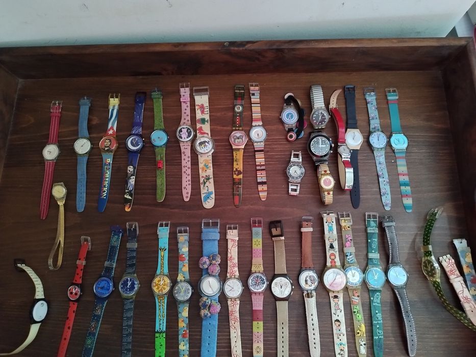 35 Swatch alguns muito  raros