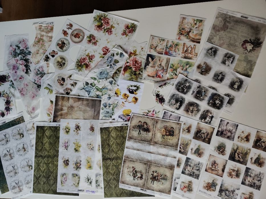 Zestaw do decoupage, rękodzieła