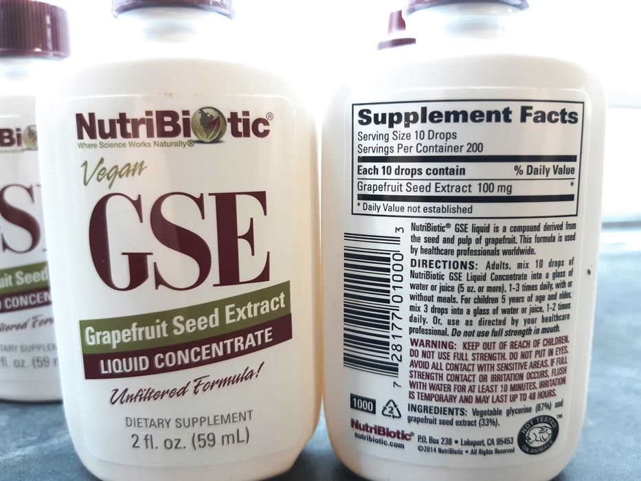 NutriBiotic, GSE Grapefruit Seed Extract (59 мл), грейпфрут экстракт