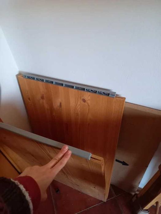 Peças Ikea, Gama Ivar 50 cm, madeira pinho natural