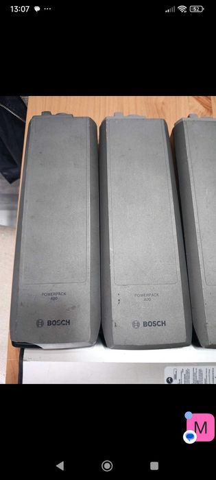 Baterie Bosch PowerPack / Gazelle do regeneracji