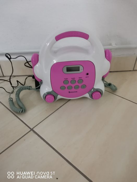 Zestaw dla dzieci karaoke USB/bluetooth 2xmikorfon okazja
