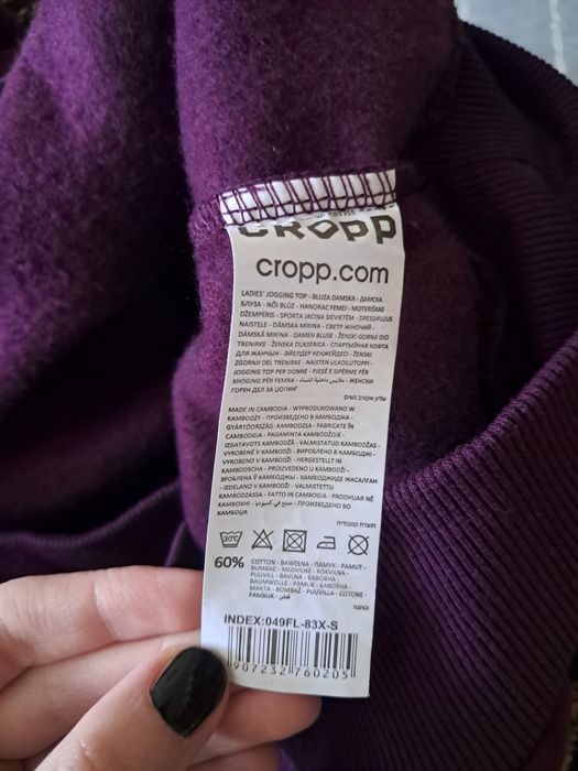 Nowa krótka bluza, Cropp