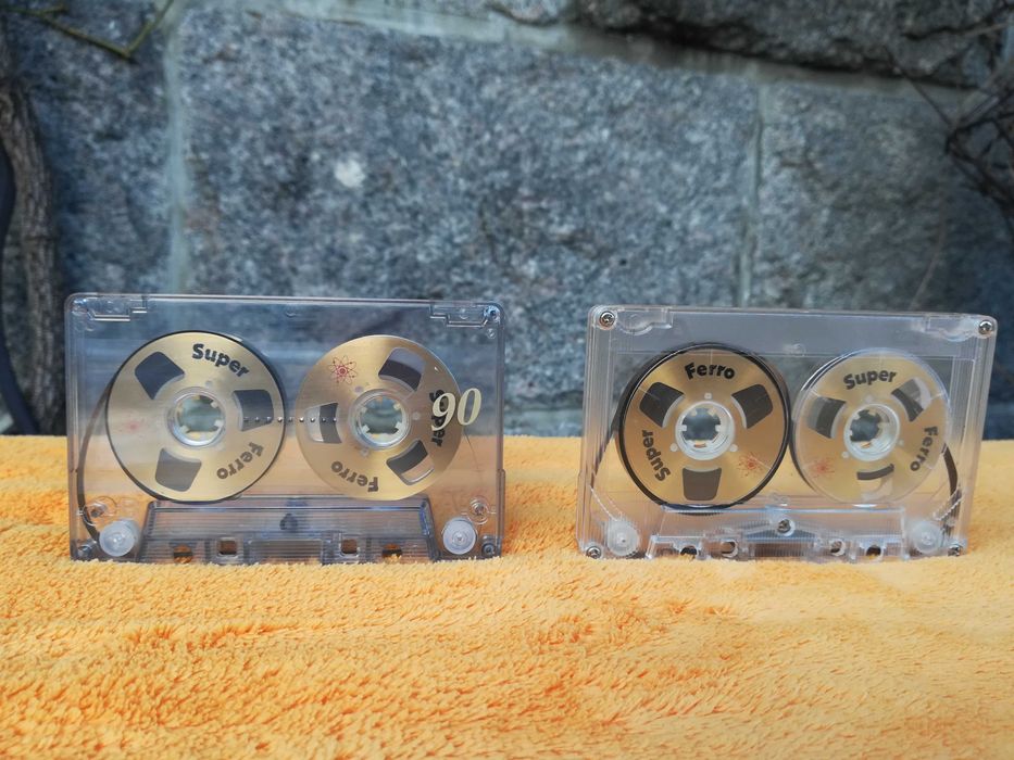 SUPER FERRO Kaseta Magnetofonowa Szpulki PRL