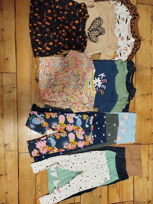 Legginsy i bluzki r. 104