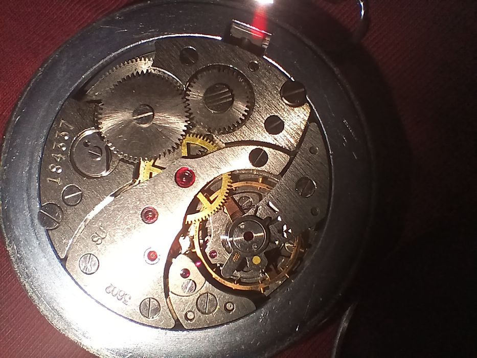 Zegarek kieszonkowy ( cebula) Mołnia ZSRR.