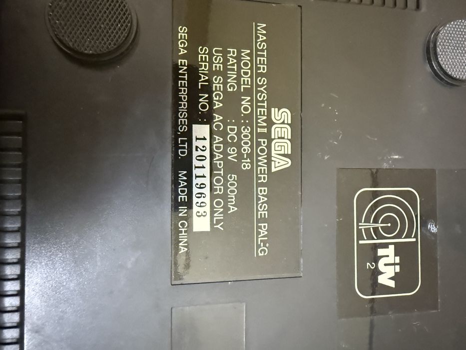 Consola sega Master System II