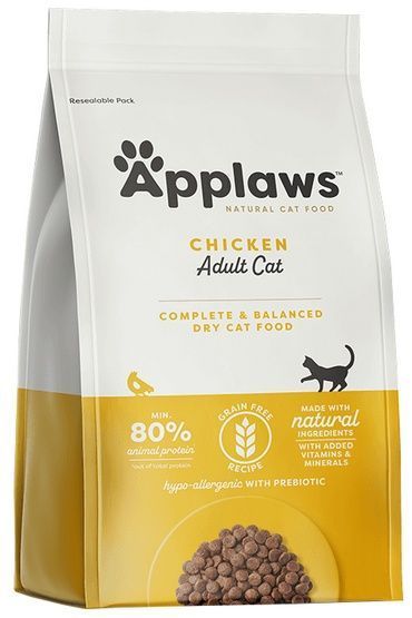 Hipoalergiczna karma dla kota - Applaws kurczak + prebiotyki 400g