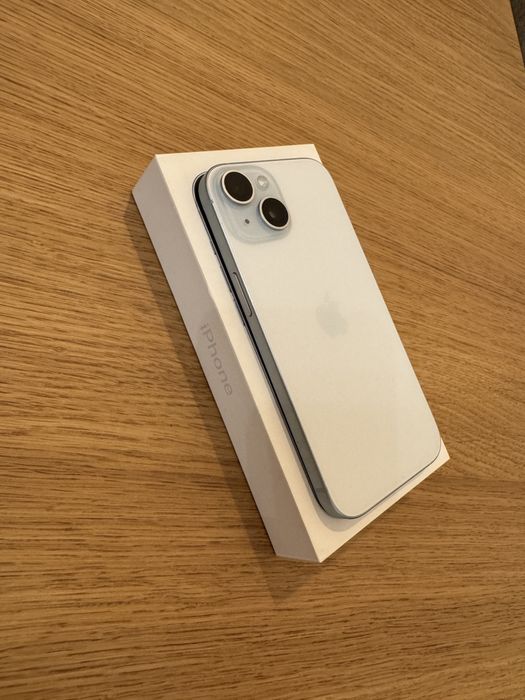 Iphone 15 Blue 128GB 81% Stan idealny