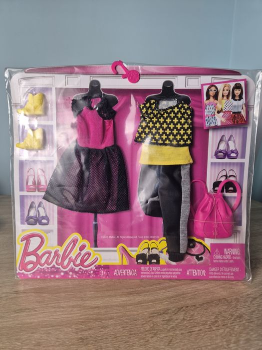 Barbie fashion pack 2015 ubranka ciuszki dla lalek jakość dobra