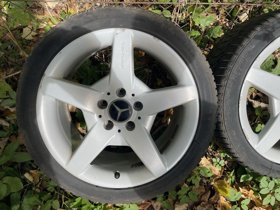 Oryginalne felgi Mercedes-Benz AMG 17” + opony – komplet 4 szt.