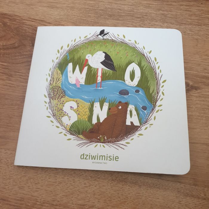 Książka kartonowa Wiosna Dziwimisie