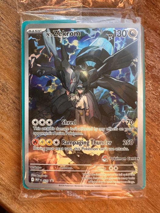 Zekrom Selado 031 - Pokémon Center - Ascended Heroes
