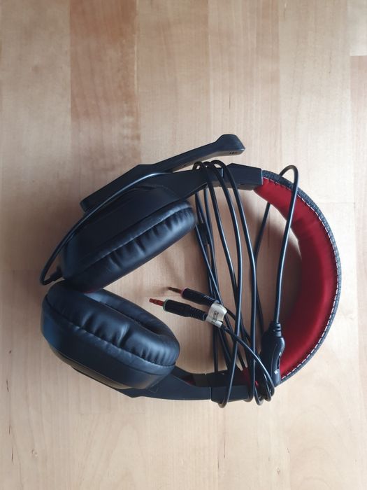 Słuchawki dla gracza RED Dragon polecam sprawne RDS 101