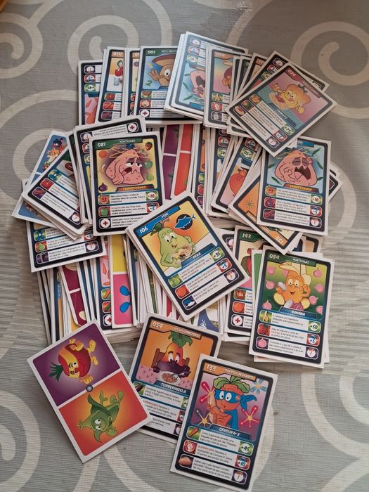 Cromos / Cartas da coleção Super Gang dos frescos do lidl.