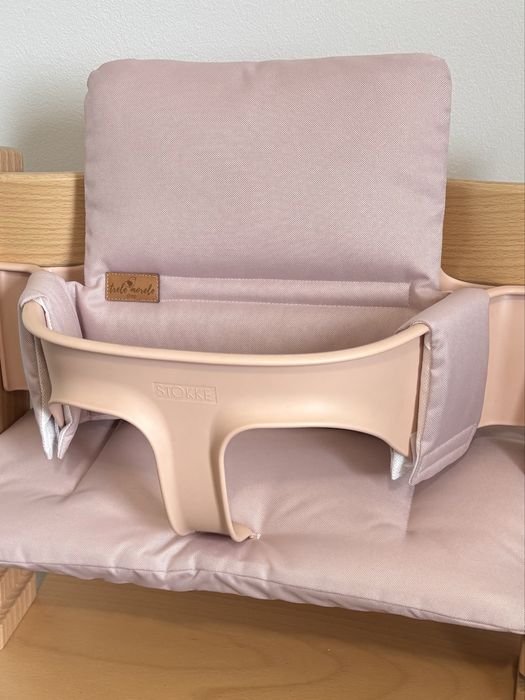Poduszki wodoodporne do Stokke Tripp Trapp pudrowy róż