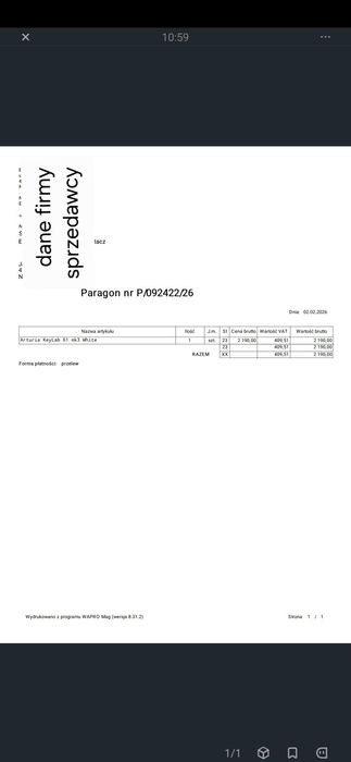 Arturia KeyLab 61 mk3 klawiatura midi PRO nowa