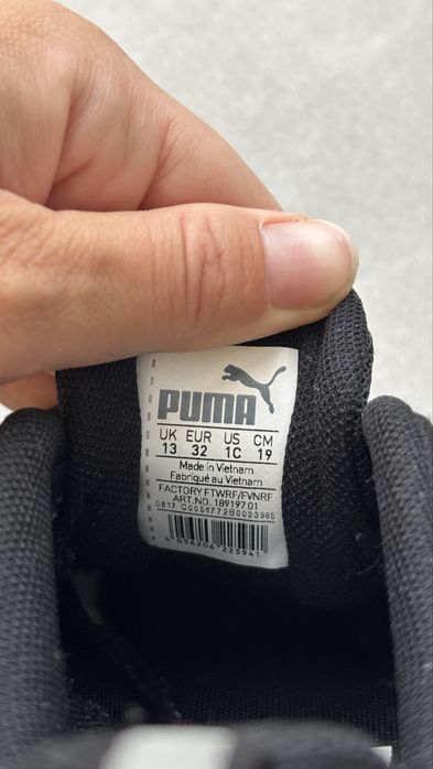 Кросівки puma 32 ( 19 см)