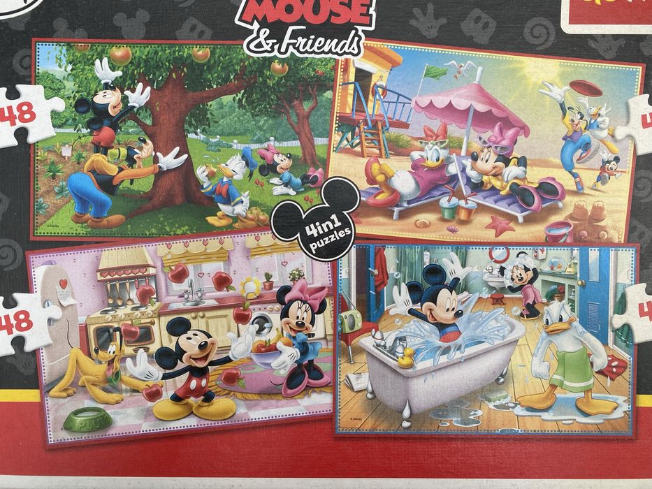 Puzzles Domino Os numeros Jogos Mickey Mouse