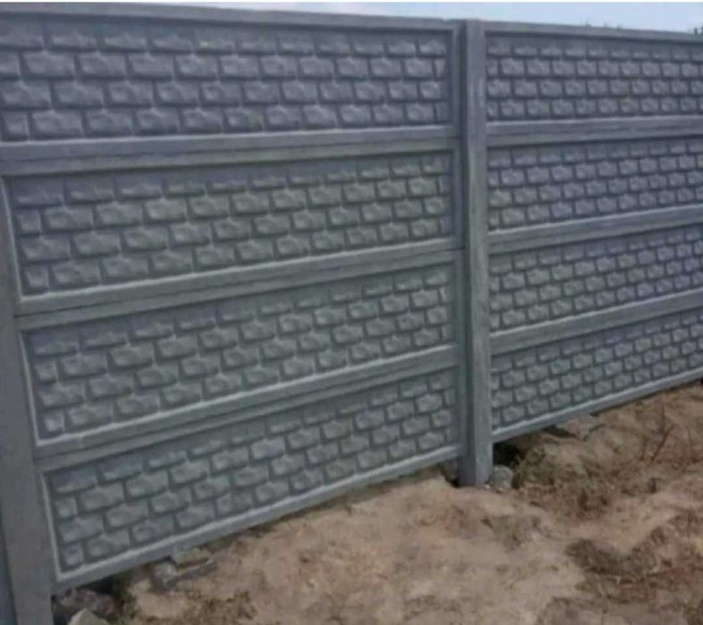 Ogrodzenia betonowe słupki ogrodzeniowe