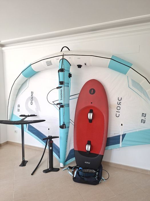 Pack Wingfoil Completo avançado 85L 5.5m