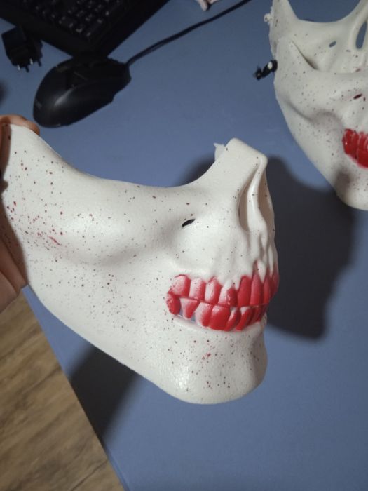 Маска челюсть скелет 3 шт