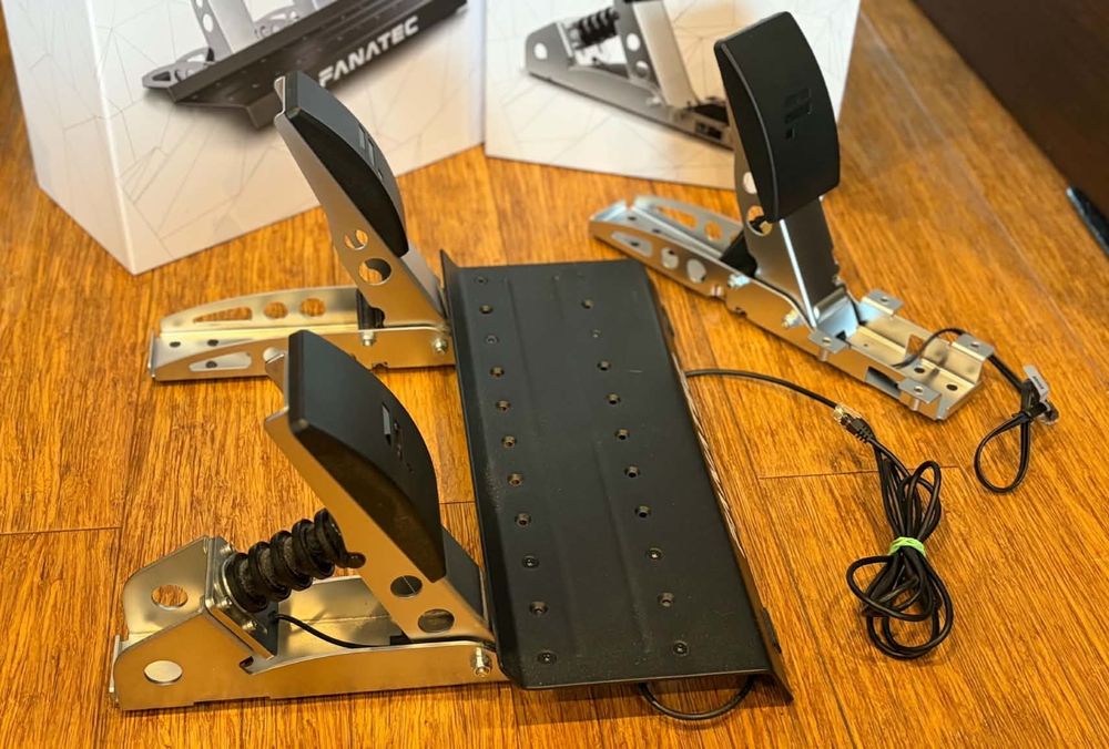 FANATEC Sim Racing Pedały CSL + Load Cell Kit - jak NOWE! Tanio!