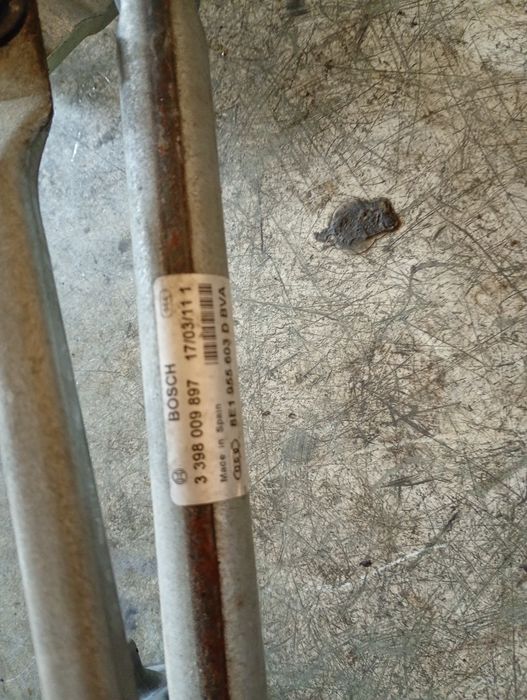 Mechanizm wycieraczki przód audi a4b6