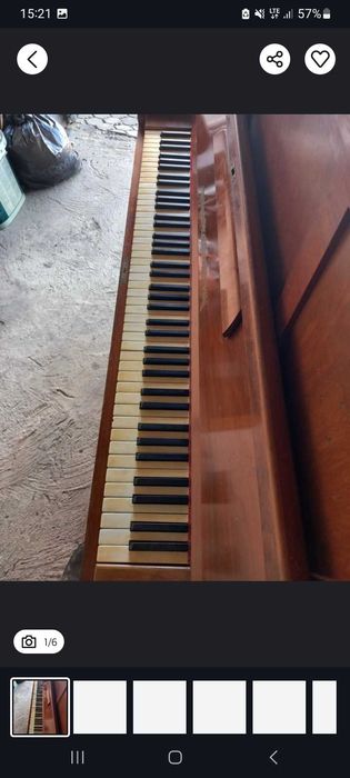 Pianino steingraeber & söhne bayreuth z roku 1949