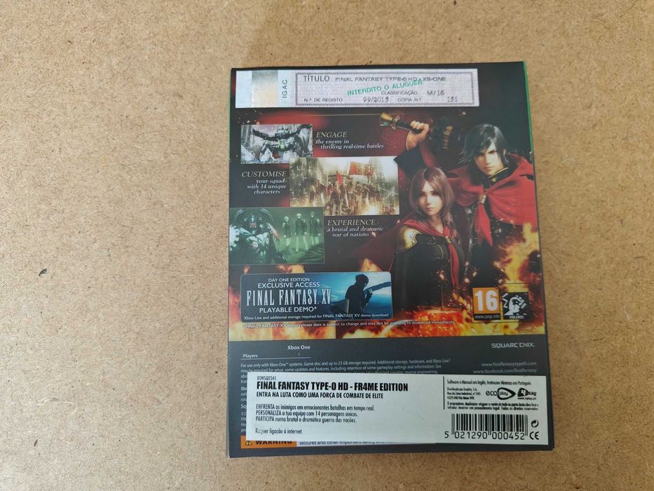 Final Fantasy Type 0 HD - Limited Edition, Microsoft Xbox One