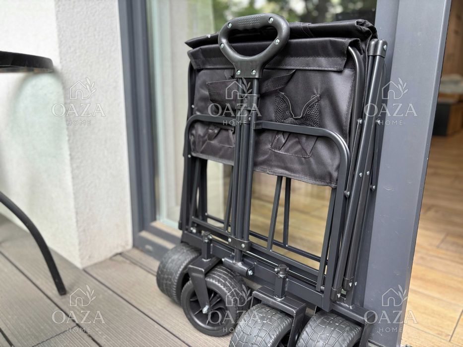 Wózek Transportowy Składany Terenowe Koła 100kg