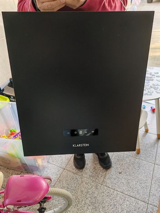 Exaustor de Ilha Klarstein Kronleuchter Smart 2 – WiFi + LED – Preto