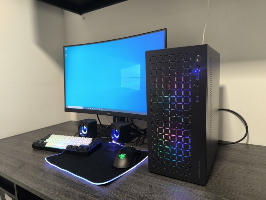 PC Gaming 3050RTX 16 Ram + ecrã + Periféricos 3x Sem Juros