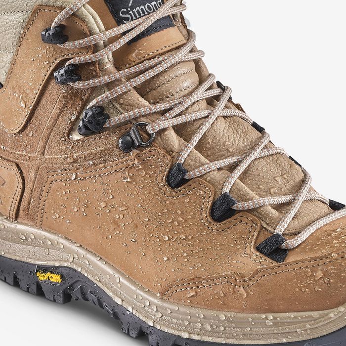 Botas de Trekking de couro impermeáveis Mulher Vibram MT500 Leather -