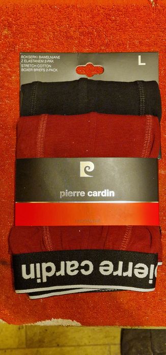 Bokserki Męskie Pierre Cardin 2 pack rozmiar L nowe