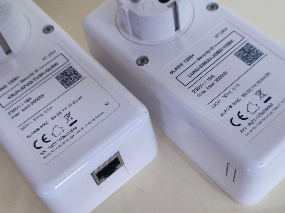 Kit 2x Devolo Powerline CPL 1200+ Gigabit