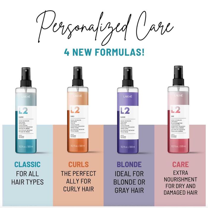 Lakme L2 Classic / Care / Blonde / Curls Двофазний кондиціонер