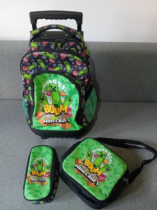 Conjunto escolar Minecraft