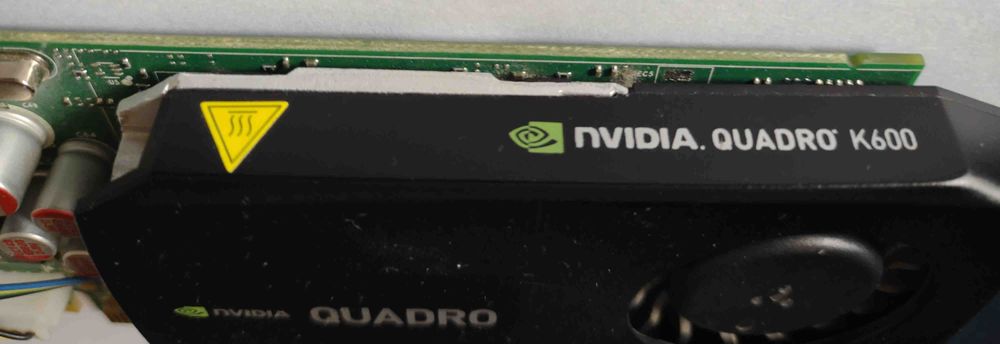 Karta graficzna NVIDIA QUADRO K600 Niski profil 1024MB